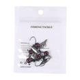 thumbnail image 1 of Hearth & Gear Fishing Deep Fishhook Jigging Versatile Walleye Fishhook With Thumper Fishhook Species Fishhook Fishing Fishhook Jigging Assorted Sizes And Colors 1 Set(5pcs) Swivels Tackle Halibut Rigs, 1 of 3