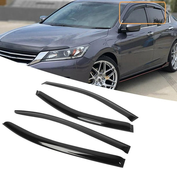 Mgaxyff 4Pcs/Set Window Door Sun Visor Shade Guard Fit for Honda Accord