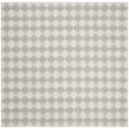 thumbnail image 2 of SAFAVIEH Natura Quincy Braided Geometric Area Rug, Silver/Ivory, 6' x 6' Square, 2 of 7