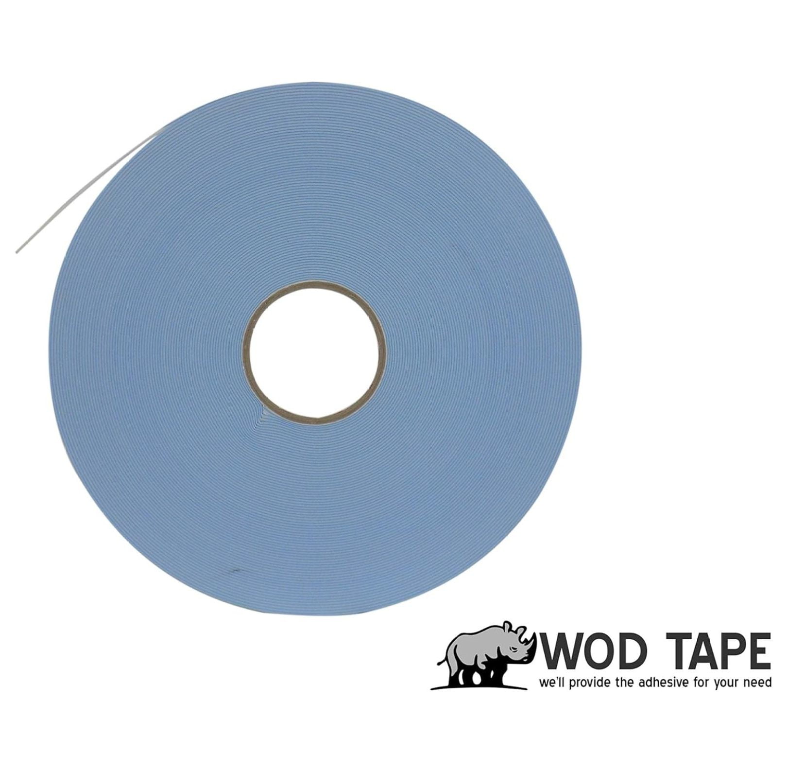 WOD WGT06P Double Sided Foam Mounting Tape, 1/16 inch Thick x 1 inch x 150 Ft. Weather Resistant for Filling, Home or Office Decor, Dual-Pane Glass Bonding, Replacing Insulated Windows, White