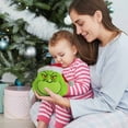 thumbnail image 5 of Chritmas Soft Plush Doll Ornament, Cartoon Green Plush Pillow Cushion Home Decoration Gift For Friends And Family, 5 of 5