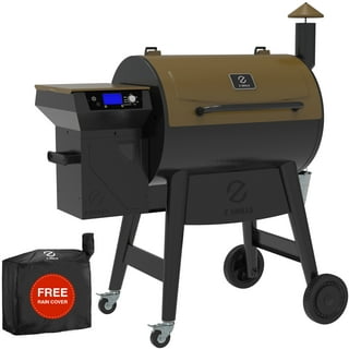 Z GRILLS 450A3 Wood Pellet Grill and Smoker Black ZPG-450A3 - Best Buy