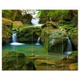 thumbnail image 1 of Waterfall Photo Ceramic Tile Mural Kitchen Backsplash Bathroom Shower, 406133-XL, 1 of 3