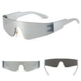 thumbnail image 1 of Unisex Rimless Punk Style Sunglasses with Tile Design for Colorful Fashion Eye and Modern Minimalist Eyewear, 1 of 3