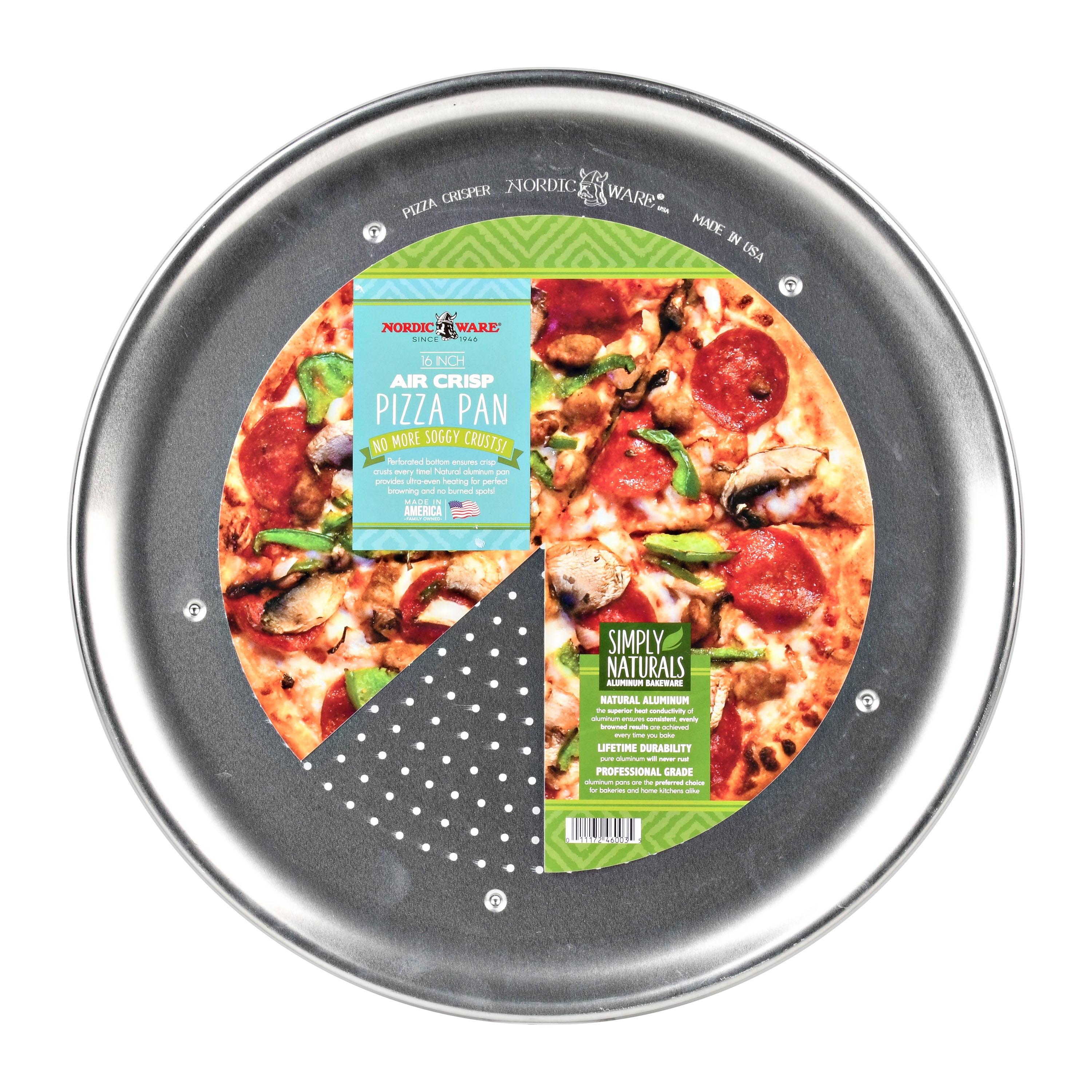 Nordic Ware Air Crisp Pizza Pan, 16 inch