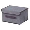 thumbnail image 1 of Boîte de Rangement Non Tissée Sac de Rangement Pliable Boîte de Rangement pour Garde-Robe Vêtements, 1 of 1