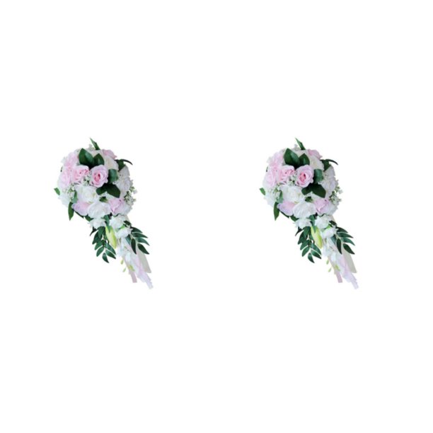 Bewildely Wedding Hand Bouquet Bridal Holding Artificial Flowers Type1
