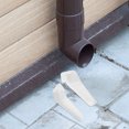 thumbnail image 3 of 2 Pcs Bec de Gouttière de Pluie Rv avec Extensions Accessoires de Protection pour Drain de Rail de Toit pour Van, Remorque de Voyage, 3 of 8