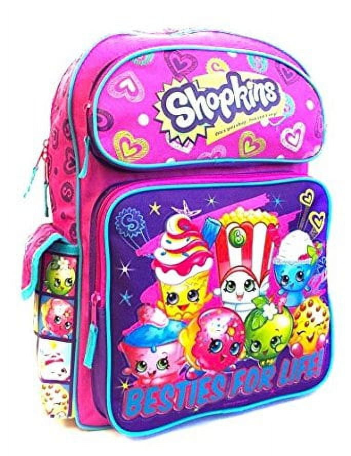 Shopkins Unisex Besties For Life Small Backpack, Multicolor