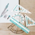 thumbnail image 3 of Miangastore 1 Set of Multi-functional Ruler Kit Compass and Protractor Kids Drawing Stationery, 3 of 9