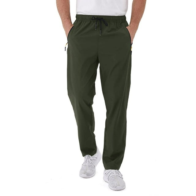 Pantalones deportivos de senderismo Rapoo 05 para hombre, color verde, talla M