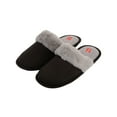 thumbnail image 5 of Hanes Womens ComfortSoft Cotton Slip On Scuff Slipper with Memory Foam, 5 of 9