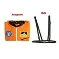 thumbnail image 2 of Underwraps Astronaut Orange NASA Adult Plus Teen Mens Halloween Costume,XL, 2 of 7