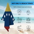thumbnail image 4 of GZHJMY Beach Towel for Women Girls, Bolivarian Republic of Venezuela Flag Bath Towel, Oversized Lightweight Sport Towel, 31x51 Inch, 4 of 7
