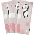 thumbnail image 2 of Dreamtimes Dishcloth, Kitchen Towel, Kitchen Gifts for Restaurant, Kitchen, Party, Happy Cute Panda, 2 of 7