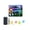 Multicolor#019, variant on Permanent Outdoor Lights for House, 16 Ft Outdoor Christmas Eave Lights, Multi Color RGBIC, APP & Remote Operated, IP67 Waterproof for Roof Patio Home Decor Fans