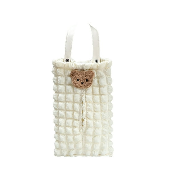 Car paper towel box chair back hanging type car seat lovely draw paper box