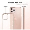 thumbnail image 2 of Étui Compatible avec iPhone 12 Mini Étui Transparente Mince Pare-Chocs en Silicone Protecteur avec Design Attrape-Rêves Mpa147 Points Blancs, 2 of 7