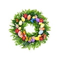 thumbnail image 1 of Coronas de la Puerta de la Primavera para la Puerta Delantera Afuera con Huevos de Colores Y Mariposas de 17,72 Pulgadas Colorido Interior Al Aire Libre Decoración Del Hogar Patio Porch, 1 of 9