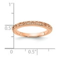 thumbnail image 3 of 14k Rose Gold Band Ring - Size 6, 3 of 5