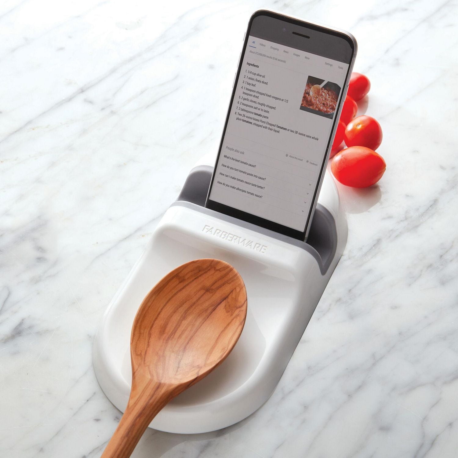 Farberware Spoon Rest with Tablet Holder