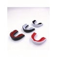 thumbnail image 2 of 4-Pack Adult Sports Mouthguards, Shock-Absorbent EVA, Black/White/Red, 1 Set, 2 of 4