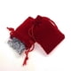 thumbnail image 4 of Bolsa de terciopelo con cordón para joyería, bolsas de franela negra para Perfume, bolsas de regalo para decoración de Navidad, 5x7, 7x9, 9x12, 13x18, 15x20, 17x23cm, 50 unidades, 4 of 4