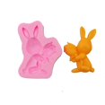 thumbnail image 3 of Pink Style4Silicone Mold Clay Resin Ceramic Candy Fondant Candy Chocolate Jabón Molde esquí esquí Gafas de esquí, 3 of 5