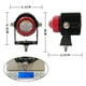 thumbnail image 4 of Nuevas luces antiniebla LED para coche con pistola de acero pequeño, focos impermeables blancos y amarillos, faros de locomotora para motocicleta muy lejos 20*13*5,5 cm, 4 of 5