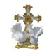 thumbnail image 5 of Estatua de paloma , adorno de pájaro de resina moderno, escultura de Animal, figurita para estantería, sala de estar, decoración del hogar, Estilo A Gloria estatua de la paloma, 5 of 9