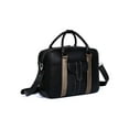 thumbnail image 2 of Karla Hanson Men's Professional & Travel Briefcase - Black /Bronze, 2 of 6