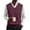 12# Deep Red, variant on Sweater Vest Men V Neck Business Casual Sweaters Sleeveless Knitwear Knitted Pullover Formal Vest Top 2026 Dark Green L