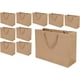 thumbnail image 5 of 10 Piezas Bolsas de Papel Kraft Bolsas Grandes de Regalo de Navidad Bolso con Asa Bolsas de Regalo Embalaje Reciclable Bolsas de Regalo Bolsa de Mano Marrón JM, 5 of 5