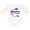 AA-White, variant on Inktastic Fibromyalgia Awareness butterfly ribbon Boys or Girls Long Sleeve Baby Bodysuit