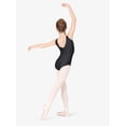 thumbnail image 6 of Girls Pinch Front Tank Leotard, 6 of 13