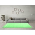 thumbnail image 3 of Ahgly Company Indoor Rectangle Solid Emerald Green Modern Area Rugs, 5' x 7', 3 of 4
