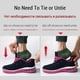thumbnail image 4 of Cordones elásticos para zapatos para hombre y mujer, cintas semicirculares con cierre de Metal rápido, novedad de 2023, 4 of 4