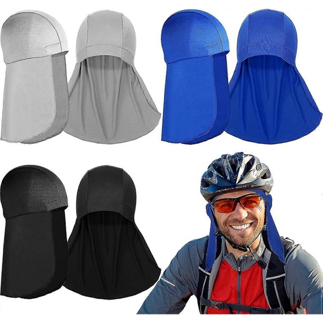 3 Pieces Helmet Liner With Neck Mask, Cooling Skull Cap Sweat Wicking Cap