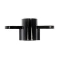 thumbnail image 2 of CarLights360 For IC Corporation 3200/FE Integrated 2007 ABS Sensor Bracket | Aluminum Material | Black Color | 4.1 Millimeters Thickness | Replacement For 1013536000, 3527646C1, 2 of 5