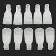 thumbnail image 3 of 10x Reusable Salon DIY Nail Art Tool Acrylic UV Gel Polish Remover Soaker Cleaner Clip Cap Wrap (White) by, 3 of 4