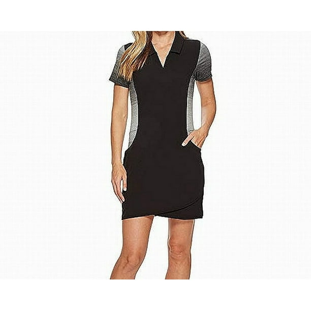 Adidas Dresses - Womens Dress Medium Sheath Golf Split-Neckline M ...