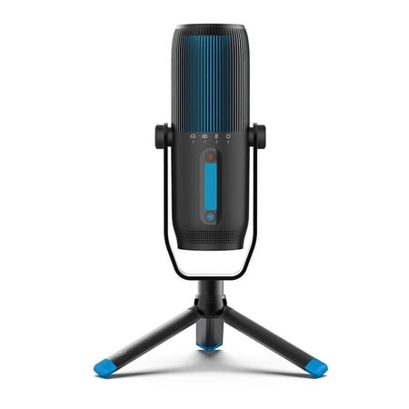 UPC: 0812887019347 | JLab Audio Talk Pro USB Microphone with Optional Cardioid  Omnidirectional  Stereo  Bidirectional Signatures  Volume  Gain Control  Quick Mute and Plug and Play USB-C Output -192k Sample Rate