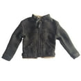 thumbnail image 4 of Kokiya 1/12 Fashionable Male Jacket Accessory Clothes Miniature Stylish for 6 inch Male Black, 4 of 9