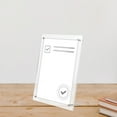 thumbnail image 4 of Acrylic Photo Frame Desktop Picture Frame Certificate Frame Display Frame, 4 of 8