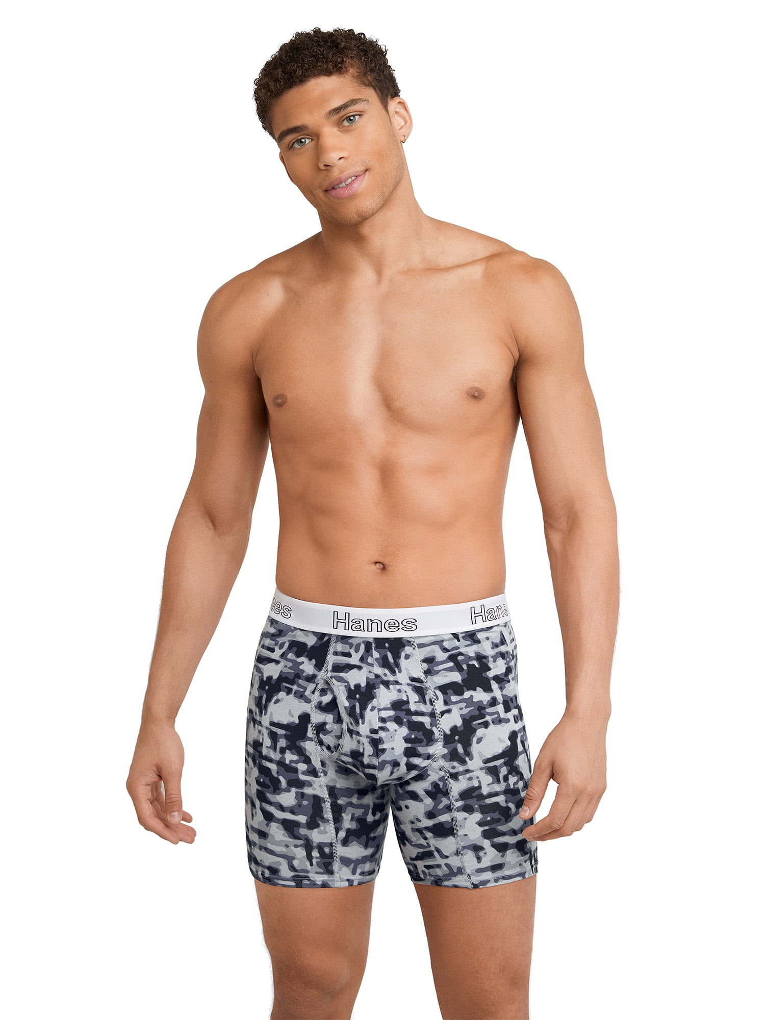Hanes Originals Men’s Moisture Wicking Boxer Briefs – 3 Pack Comfort