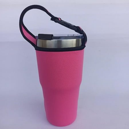 

30oz Tumbler Carrier Holder Pouch with Carrying Handle Hoomtry Neoprene Sleeve for Insulated Tumbler Coffee Cup