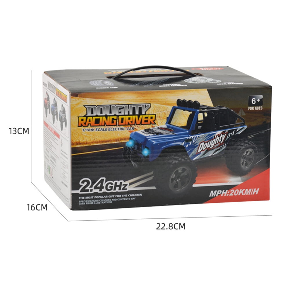 CSCHome Rechargeable Remote Control Car,Wireless Remote Control Two-Drive Off-Road Climbing Car Toys for 3+Years Old(Grey)