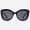 Black, variant on Womens Sunglasses Trendy and Cool Retro Sun Glasses Vintage Cute Fashion Oversized Butterfly Shades for Women Barletta in Black