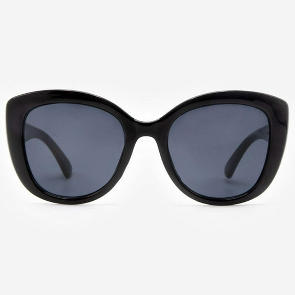 Womens Sunglasses Trendy and Cool Retro Sun Glasses Vintage Cute Fashion Oversized Butterfly Shades for Women Barletta in Black