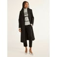 thumbnail image 3 of Free Assembly Women’s Faux Wool Long Coat, Sizes XS-XXXL, 3 of 5